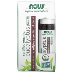 NOW Certified Organic Eucalyptus Roll-On, 10 ml