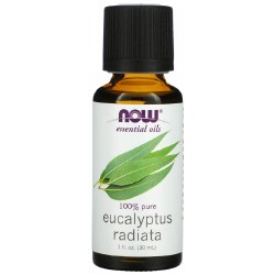 NOW 100% Pure Eucalyptus Oil, 1 oz