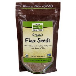 NOW Flax Seeds, 16 oz