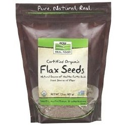 NOW FLAX SEEDS 32 OZ