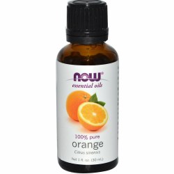 NOW 100% Pure Orange Essential Oil, 1 oz