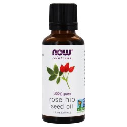 NOW 100% Pure Rose Hip Seed Oil, 1 oz