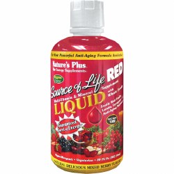 NATURE'S PLUS Liquid Multivitamin Red, 32 oz