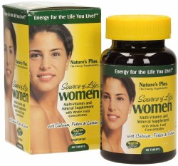 NATURE'S PLUS Source of Life Women Multivitamin, 90 tablets