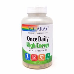 SOLARAY Once Daily High Energy Multi-Vita-Min, 120 Veg