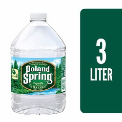 POLAND SPRINGS Natural Spring Water, 3 litres