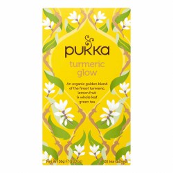 PUKKA Tumeric Glow Tea, 20 tea sachets