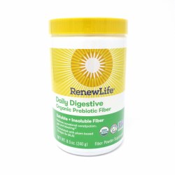 RENEW LIFE Daily Digestive Organic Prebiotic Fiber Powder, 8.5oz