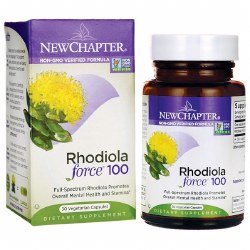 NEW CHAPTER Rhodiola Force 300, 30 Vegetarian Capsules