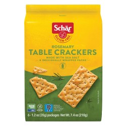 SCHAR Gluten-Free Roesmary Table Crackers