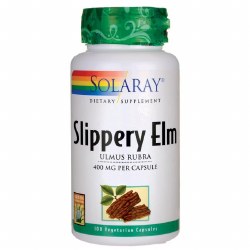 SOLARAY Slippery Elm, 400 mg - 100 VegCaps