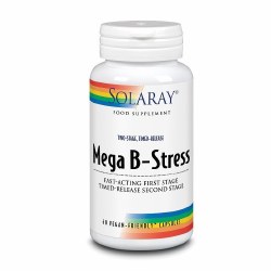 SOLARAY Mega B-Stress Two-Stage, 60 Capsules