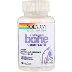 SOLARAY Collagen Bone Complete, 90 VegCaps