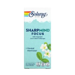 SOLARAY SharpMind Focus, 30 Capsules