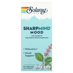 SOLARAY SharpMind Mood, 30 Capsules