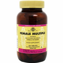 SOLGAR Female Multivitain, 120 tablets