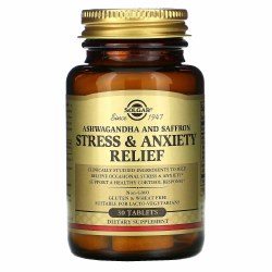 SOLGAR Stress & Anxiety Relief, 30 tablets