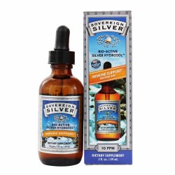 SOVEREIGN SILVER Bio-Active Silver Hydrosol 10 ppm, 2 fl oz