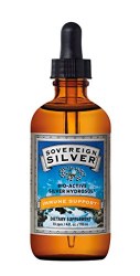 SOVEREIGN SILVER Bio-Active Silver Hydrosol 10 ppm, 4 fl oz