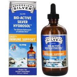 SOVEREIGN SILVER Bio-Active Silver Hydrosol 10 ppm, 8 fl oz