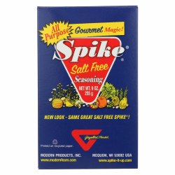 SPIKE Salt-Free Gourmet Natural Seasoning Box, 4.5 oz