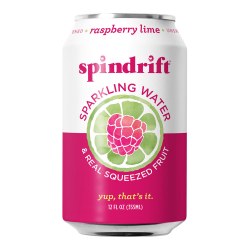 SPINDRIFT Sparkling Raspberry Lime, 1 can