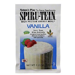 NATURE'S PLUS Spiru-Tein® High Protein Energy Meal Vanilla, 1.2 lbs