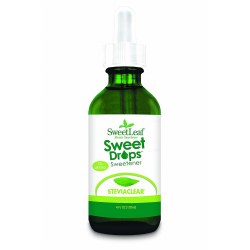 SWEETLEAF Sweet Drops Sweetener Stevia Clear Liguid, 4 fl oz