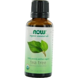 NOW 100% Pure Organic Tea Tree Oil, 1 oz