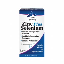 TERRY NATURALLY, Zinc Plus Selenium, 60 Capsules