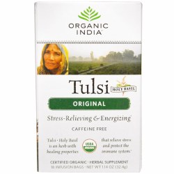 ORGANIC INDIA Tulsi Tea Original, 18 tea bags