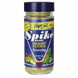 SPIKE Vege-Sal Gourmet Natural Seasoning, 4 oz