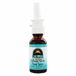 SOURCE NATURALS Wellness Colloidal Silver Nasal Spray 10 ppm, 1 fl oz