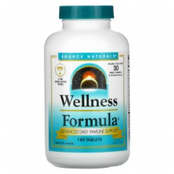 SOURCE NATURALS Wellness Formula, 180 tablets