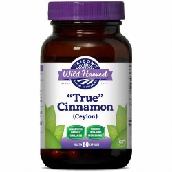 WILD HARVEST "True" Cinnamon (Ceylan), 60 capsules