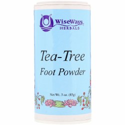 WISEWAYS HERBALS Tea Tree Foot Powder