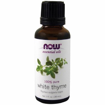 NOW 100% Pure White Thyme Oil, 1 oz