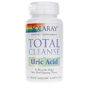 SOLARAY Total Cleanse, Uric Acid, 60 Vegetarian Capsules