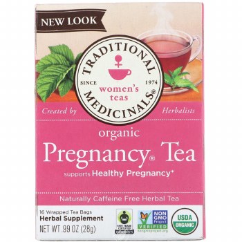 TRADITIONAL MEDICINALS Organic Pregnancy Tea, 16 tea bags