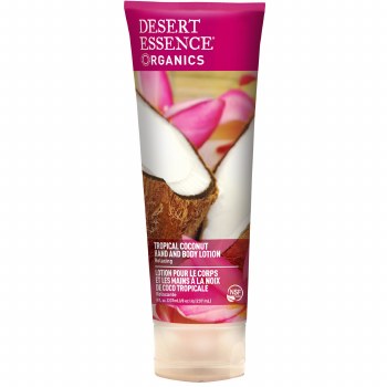 Desert Essence Organics Tropical Coconut Lotion