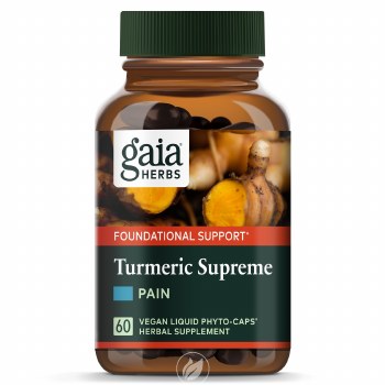 GAIA Tumeric Supreme Pain, 60 softgels