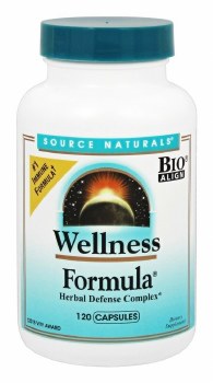 SOURCE NATURALS Wellness Formula, 120 capsules