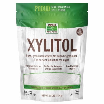 NOW Xylitol, 2.5lb