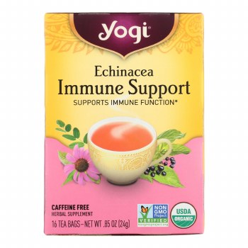 YOGI Echinacea Immune Support Tea, 16 tea bags