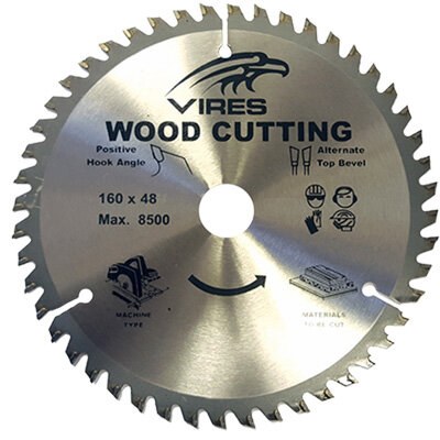 VIRES TCT Plunge Saw Blade 160 x48T 20mm