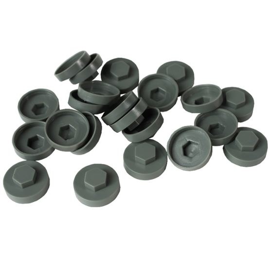Hex Cap Merlin Grey  19mm