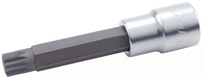 Toptul 1/2"Dr spline bit socket 100mm x M6