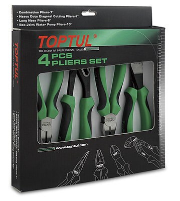 Toptul 4pc Pliers Set