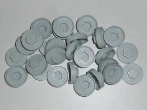 Hex Cap Abatross Grey 19mm