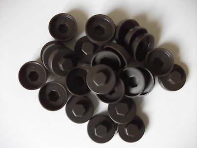 Hex Cap Vandyke Brown 19mm